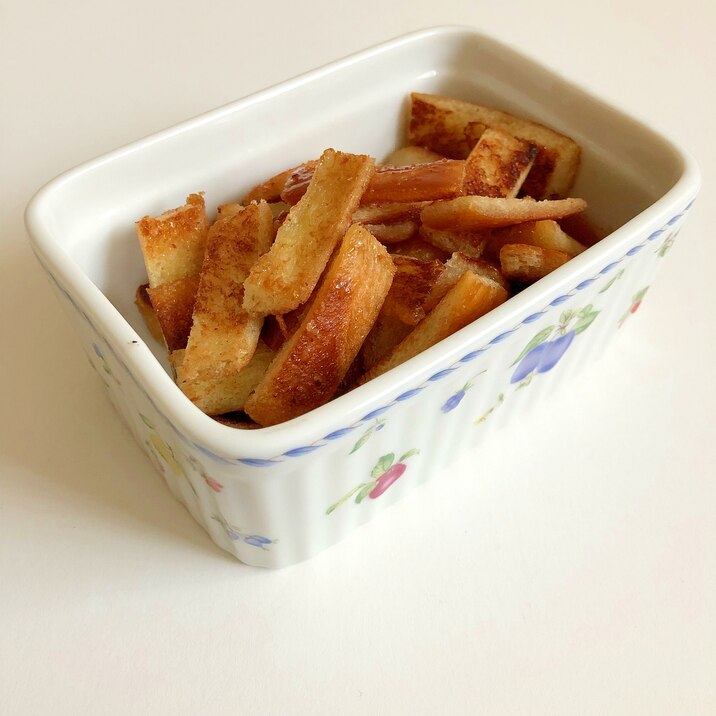 パンの耳消費 フライパンでお手軽ハニーラスク レシピ 作り方 By まかろん 楽天レシピ